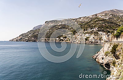 Maiori - Amalfi Coast Stock Photo