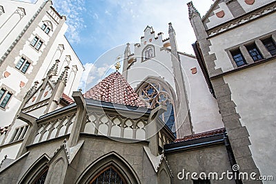 Maisel synagogue in Prague, Czech Republic Stock Photo