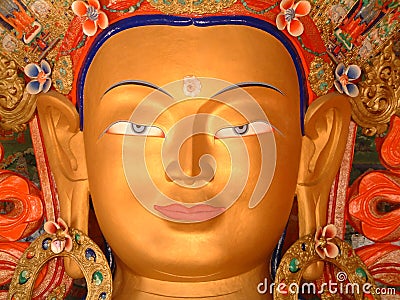 Maitreya Stock Photo