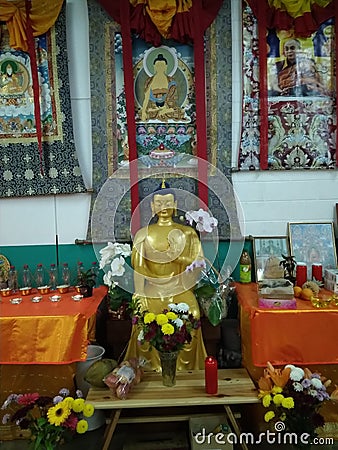 Maitreya Stock Photo