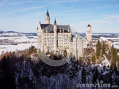 Neuschwanstein castle Stock Photo