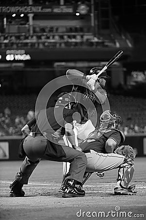 Major League Umpire Editorial Stock Photo