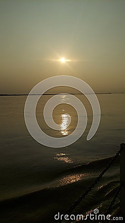 Majuli Island the world's largest river island Stock Photo