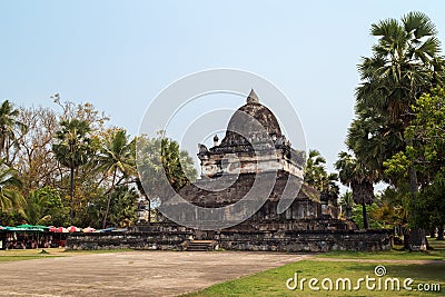 Wat Visounnarath in Luang Prabang Stock Photo