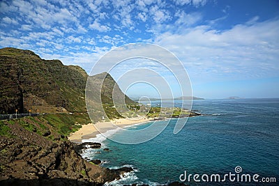 Makapuu Lookout Stock Photo