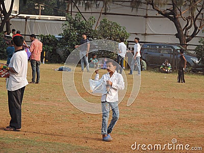 Makar Sankrant celebration, Mumbai, India Editorial Stock Photo