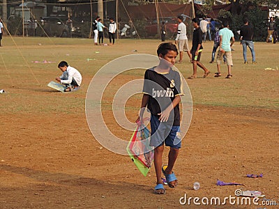 Makar Sankrant celebration, Mumbai, India Editorial Stock Photo