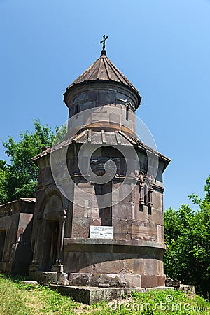 Makaravank Chapel in summer Stock Photo