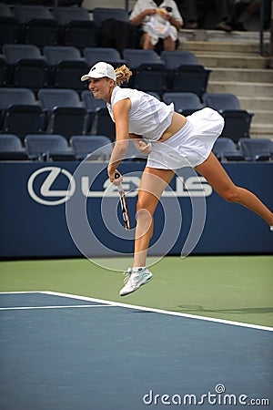 Makarova Ekaterina Russian tennis Star Editorial Stock Photo