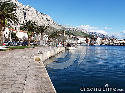 Makarska Stock Photo