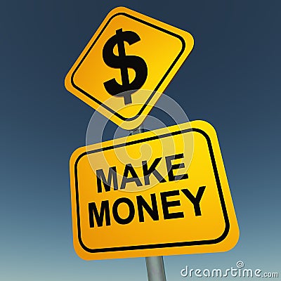 Make money Stock Photo