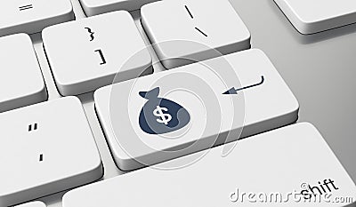 Make money online Stock Photo