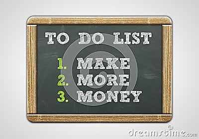 Make More Money Stock Photo