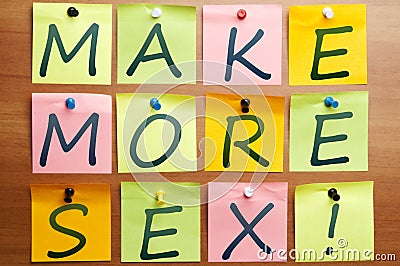 Make more sex Stock Photo