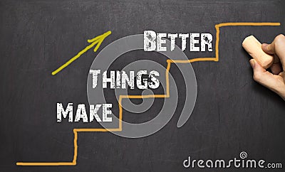 Make things better - Improvement Concept Stock Photo