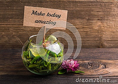 Make today amazing Stock Photo