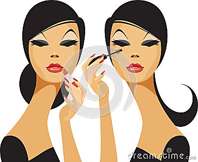 Make up Vector Illustration