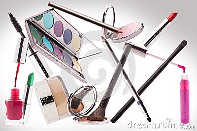 Make-up. Beauty Concept. Stock Photo
