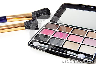 A make-up box Stock Photo