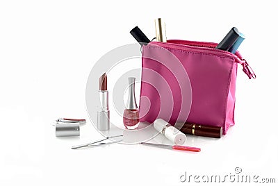 Make-up case Stock Photo