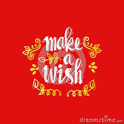 Make a wish Stock Photo