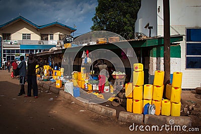 Makeni, Bombali District, Sierra Leone, Africa Editorial Stock Photo