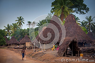 Makeni, Bombali District, Sierra Leone, Africa Editorial Stock Photo