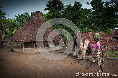 Makeni, Bombali District, Sierra Leone, Africa Editorial Stock Photo