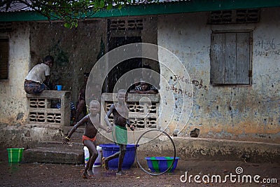 Makeni, Bombali District, Sierra Leone, Africa Editorial Stock Photo