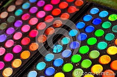 Makeup colours Stock Photo