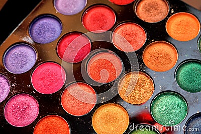 Makeup colours Stock Photo