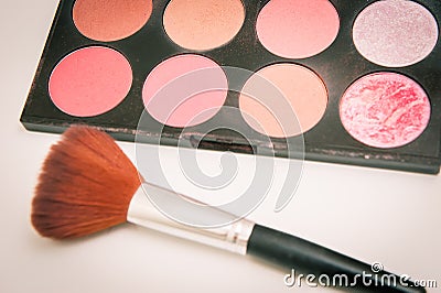 Makeup Set Stock Photo