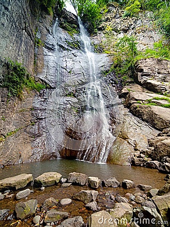 Makhuntseti waterfall Stock Photo