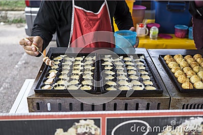 Confectionery for sale at a night market Stock Photo