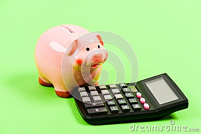 Making money. bookkeeping or counting house. financial problem. income capital management. planning and counting budget Stock Photo