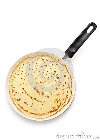 Making Pancakes Stock Photo