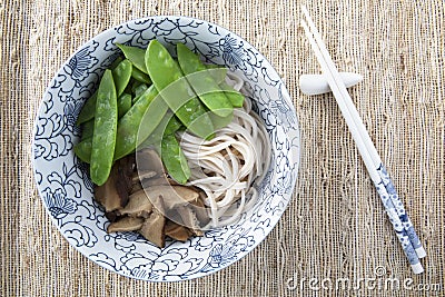 Making Udon Soup Series: Image Four of Nine Stock Photo