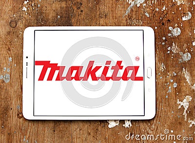 Makita Corporation logo Editorial Stock Photo