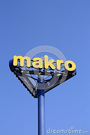 Makro Editorial Stock Photo