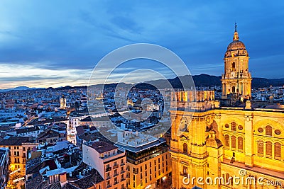 Malaga, Andalusia, Spain Stock Photo