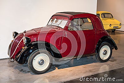 Malaga Automobile Museum in Spain Editorial Stock Photo