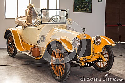 Malaga Automobile Museum in Spain Editorial Stock Photo
