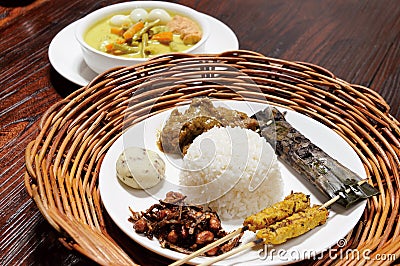 Malaysia Food Stock Photo