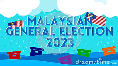 Malaysia general election 2023 Stock Photo