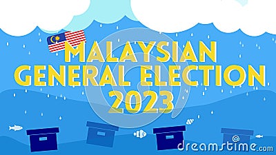 Malaysia general election 2023 Stock Photo