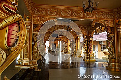 Malaysia Kuala Lumpur Indian temple Editorial Stock Photo