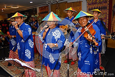 Malaysian Folk Music Editorial Stock Photo