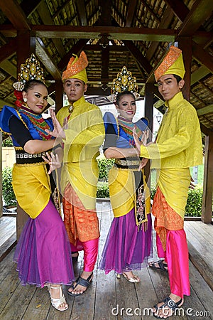 Malaysian - Modern Contemporary Dance Editorial Stock Photo