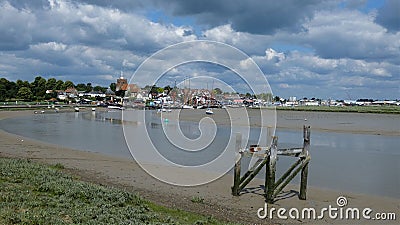 Maldon Essex on a Summers Day Stock Photo