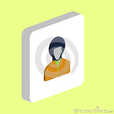 Male avatar computer symbol Stock Photo